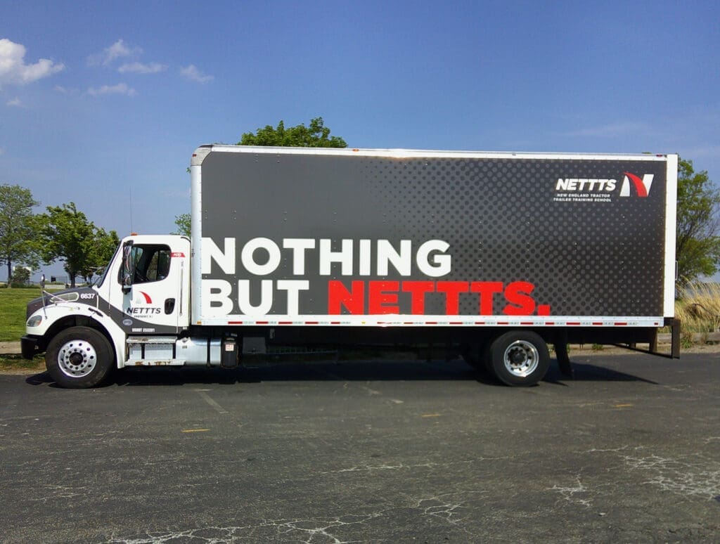 One of the trucks for CDL B training